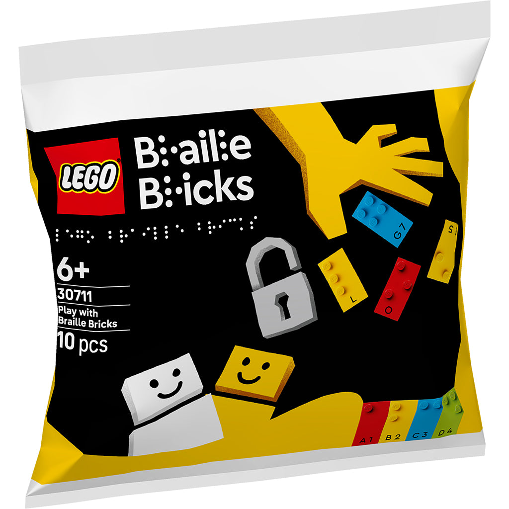 LEGO ® Braille Bricks, Leg med brailleklodser