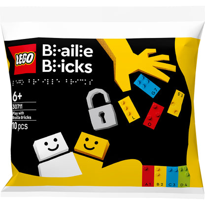 LEGO ® Braille Bricks, Leg med brailleklodser