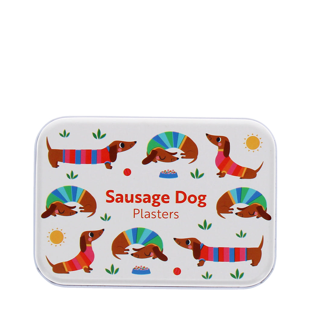 Rex London Bandages, Pack of 30 - Sunny Dachshund