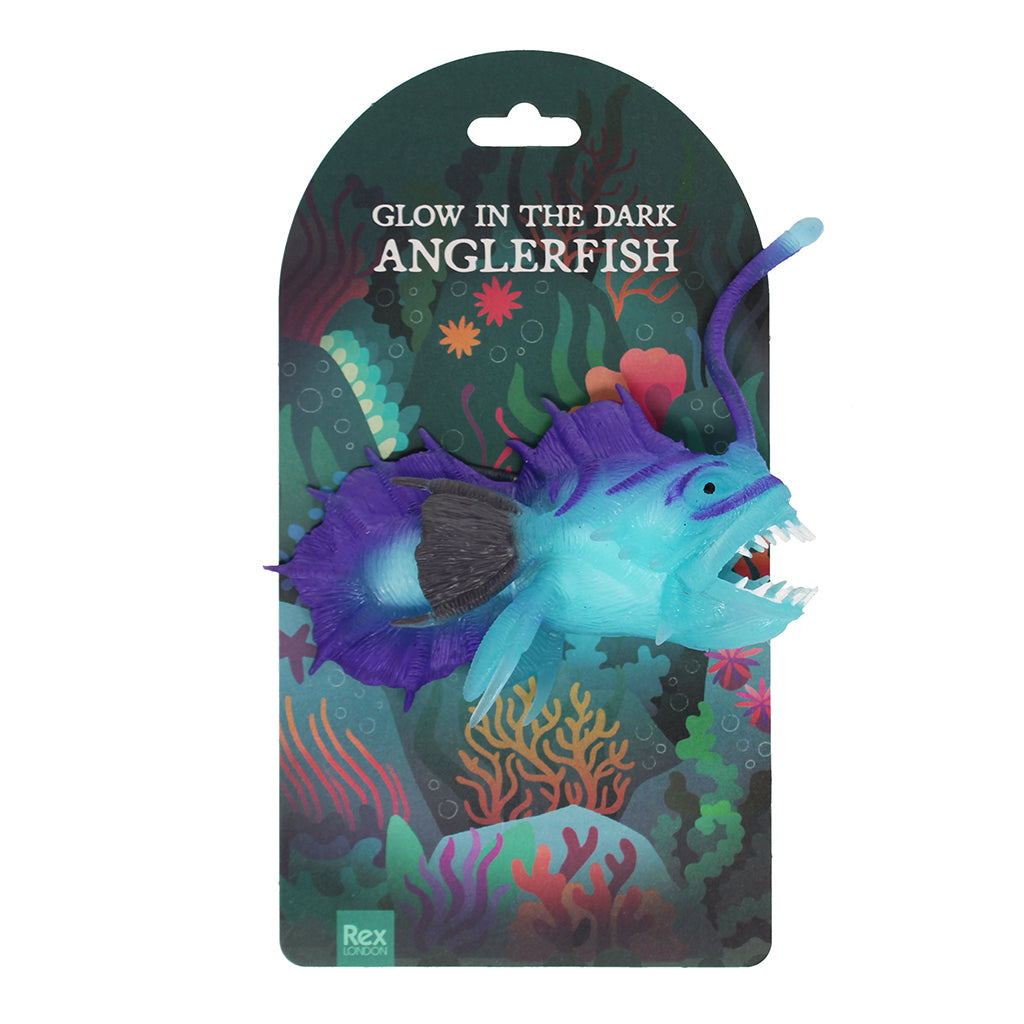 Rex London Glow in the dark, squishy - Angler fish
