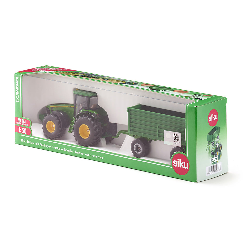 Siku Tractor with Trailer, 1:50