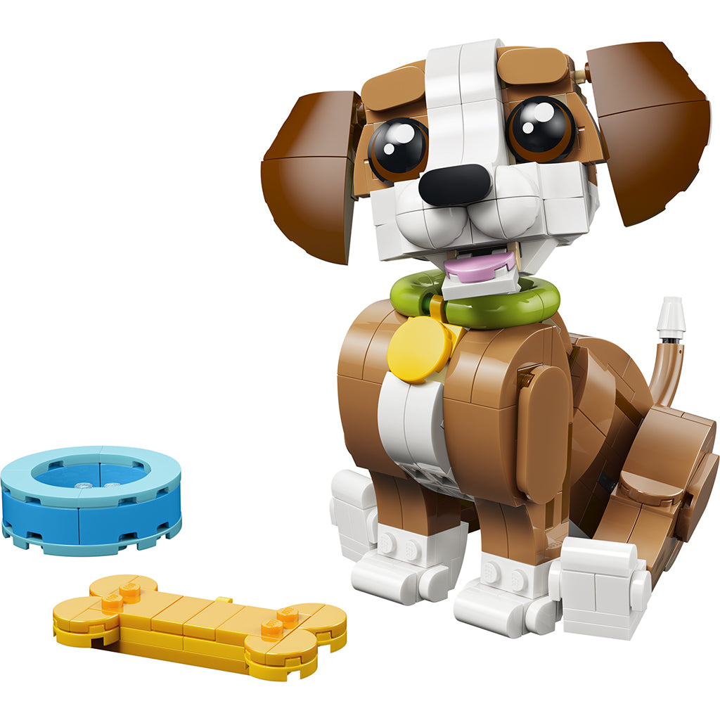 LEGO® Creator 3-i-1, Søde dyr: Legesyg hundehvalp