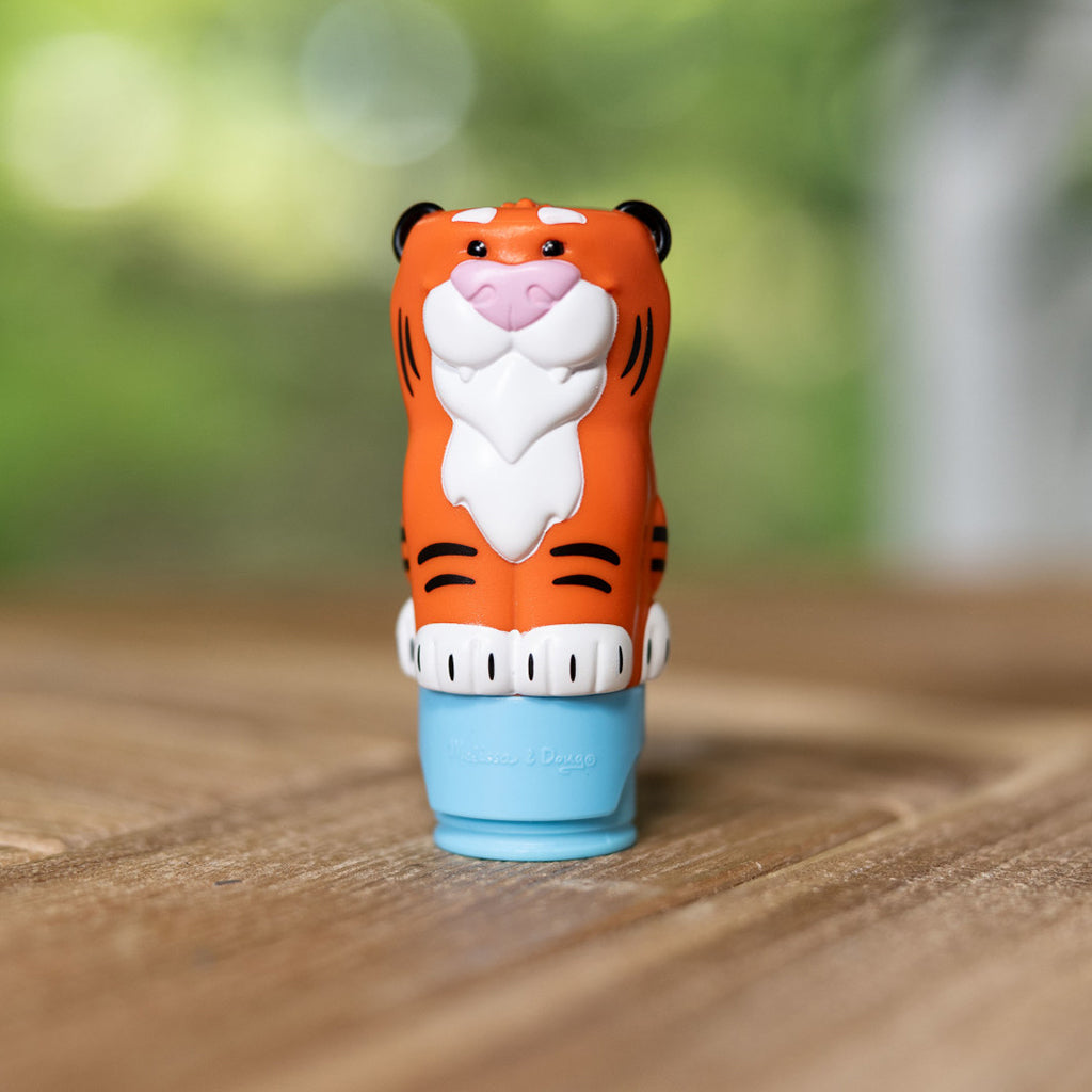 Melissa &amp; Doug Wow! Activity Pad, Stamp-Your-Own Stickers – Tiger