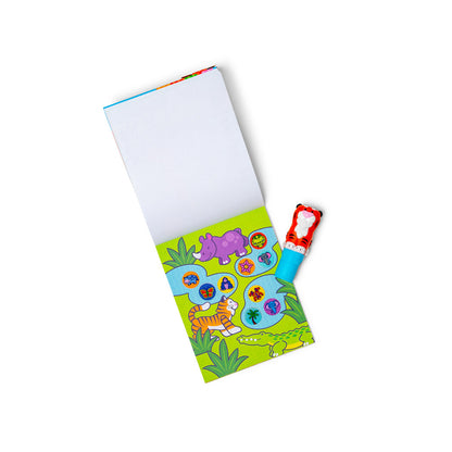 Melissa &amp; Doug Wow! Activity Pad, Stamp-Your-Own Stickers – Tiger