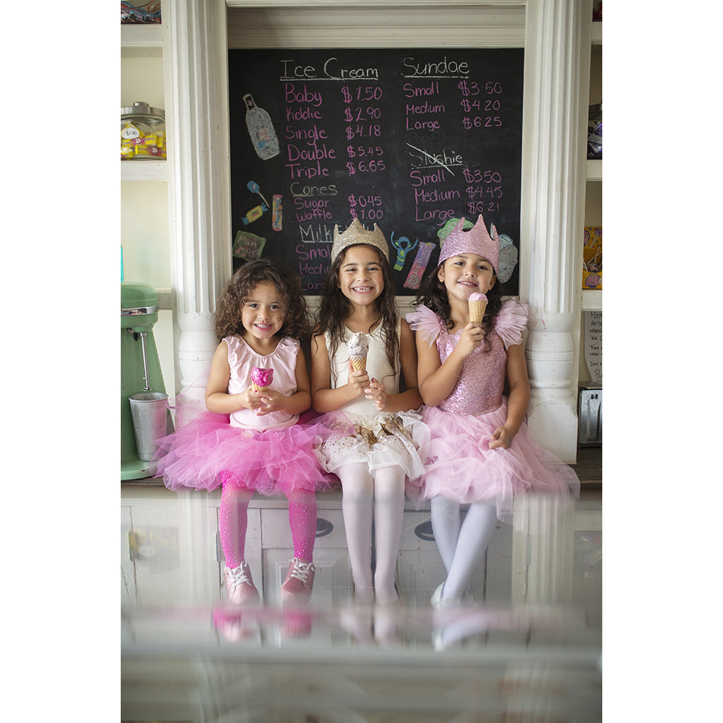 Great Pretenders dress-up costume, Pink Twirl Dress - Size 4–6 years
