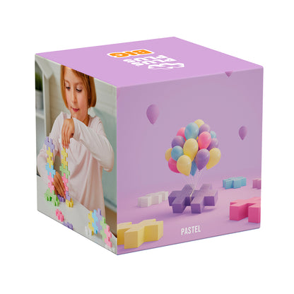 Plus-Plus BIG Pastel Colour Mix, 100 pcs