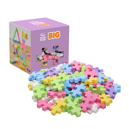 Plus-Plus BIG Pastel Colour Mix, 100 pcs