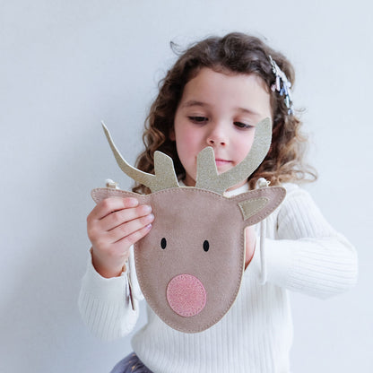 Mimi &amp; Lula Bag with Strap, Reindeer Christmas