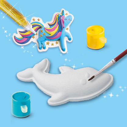 SES Creative Cast &amp; Paint, Mega Set - Unicorn and Mermaid
