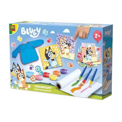 SES Creative Bluey, Fingermaling - Megasæt