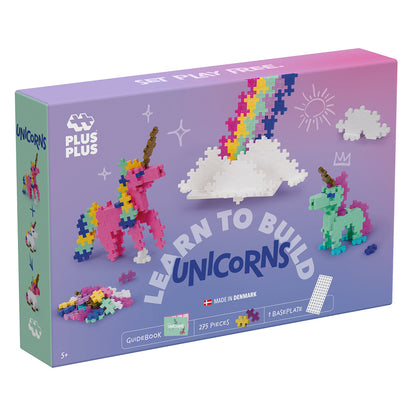 Plus-Plus Learn to Build, Unicorns - 275 pcs