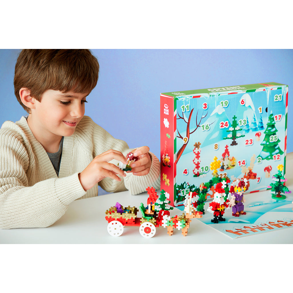 Plus-Plus Advent Calendar, Santa’s Imaginative World