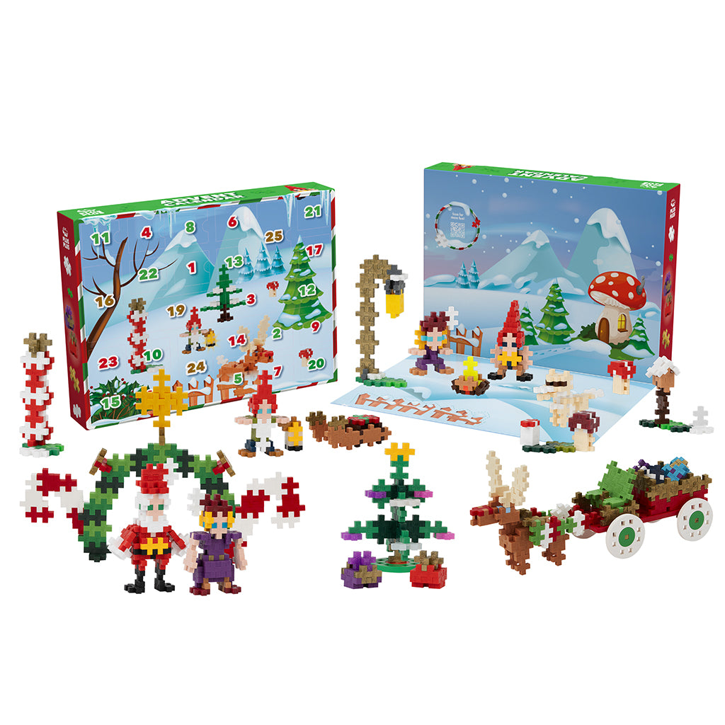 Plus-Plus Advent Calendar, Santa’s Imaginative World