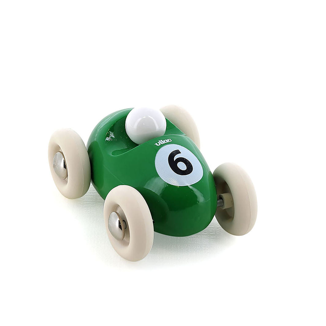 Vilac Vintage Mini Racerbil, nr 6 - Grøn