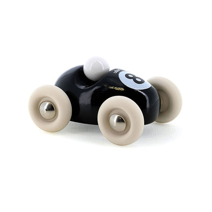 Vilac Vintage Mini Racer Car, No. 8 - Black