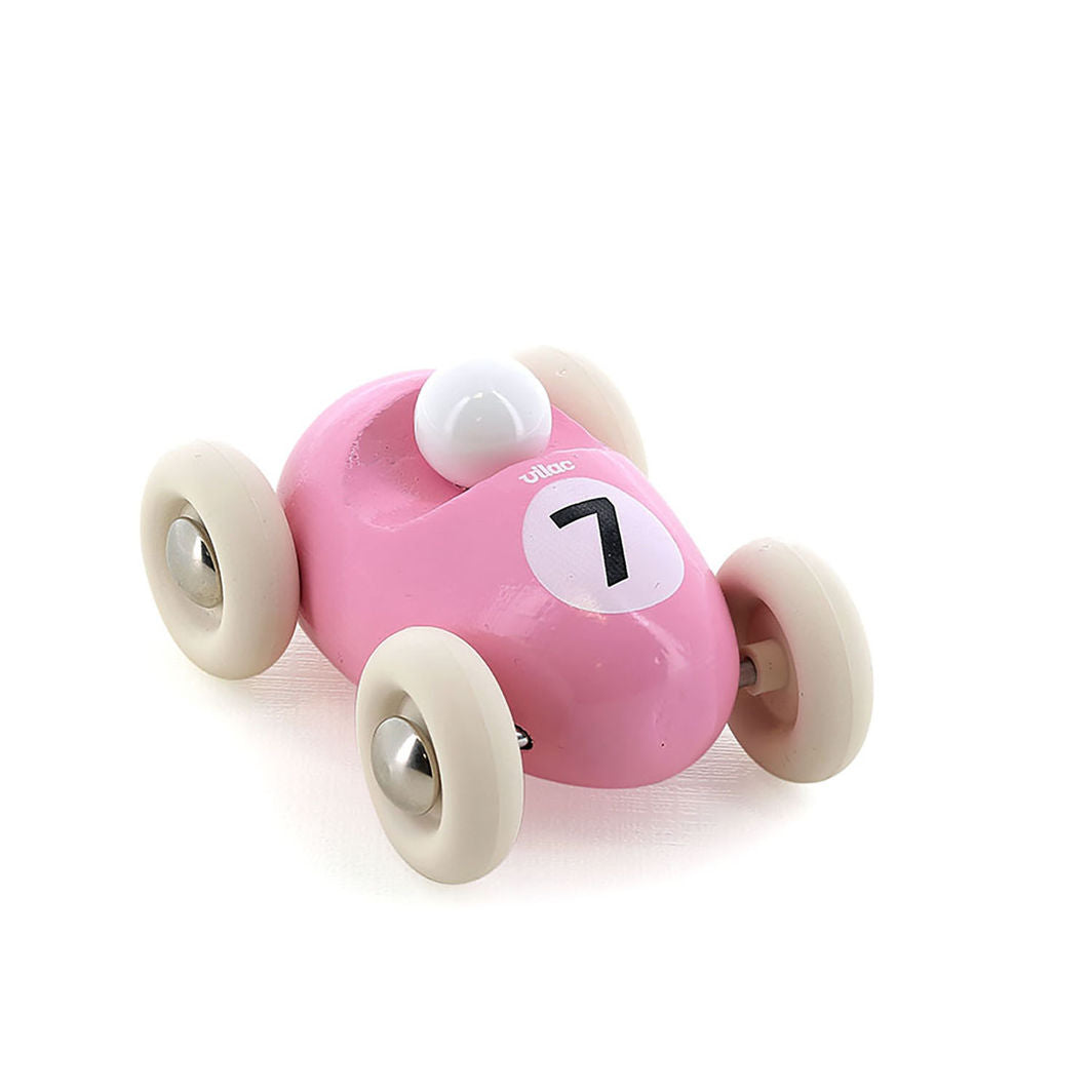Vilac Vintage Mini Racerbil, nr 7 - Pink