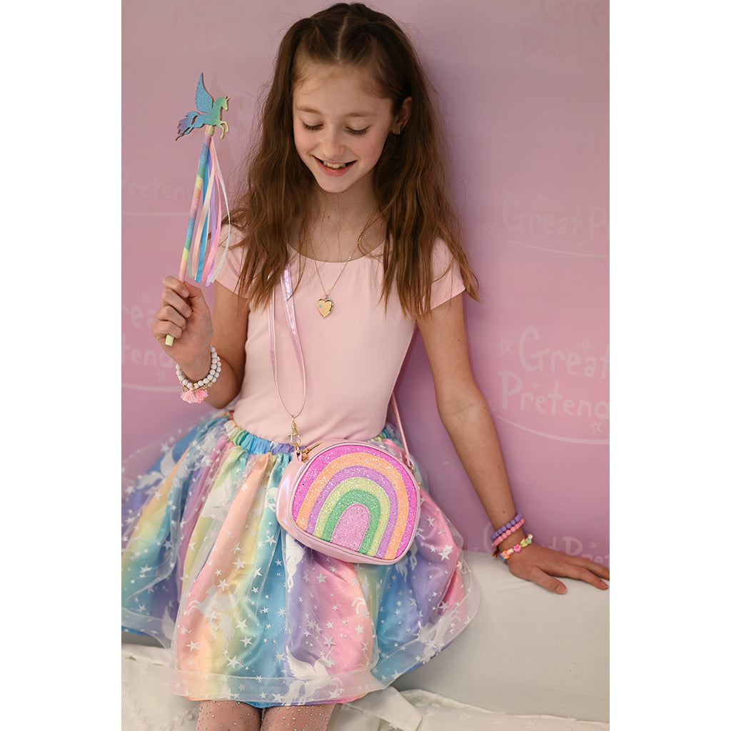 Great Pretenders Purse – Rainbow Shine