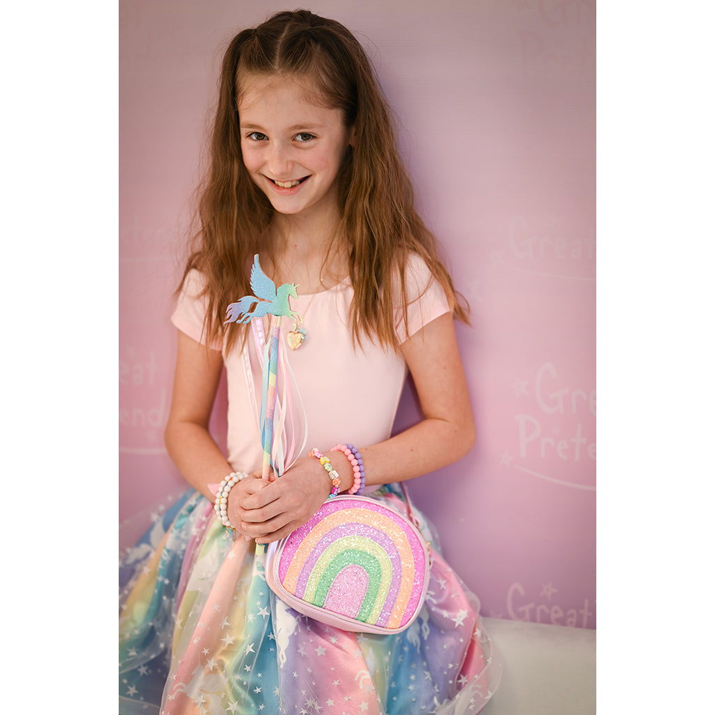 Great Pretenders Purse – Rainbow Shine