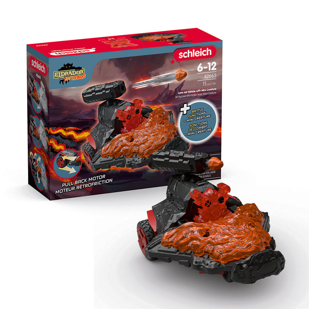 Schleich Eldrador, Lava jetfartøj med minivæsen