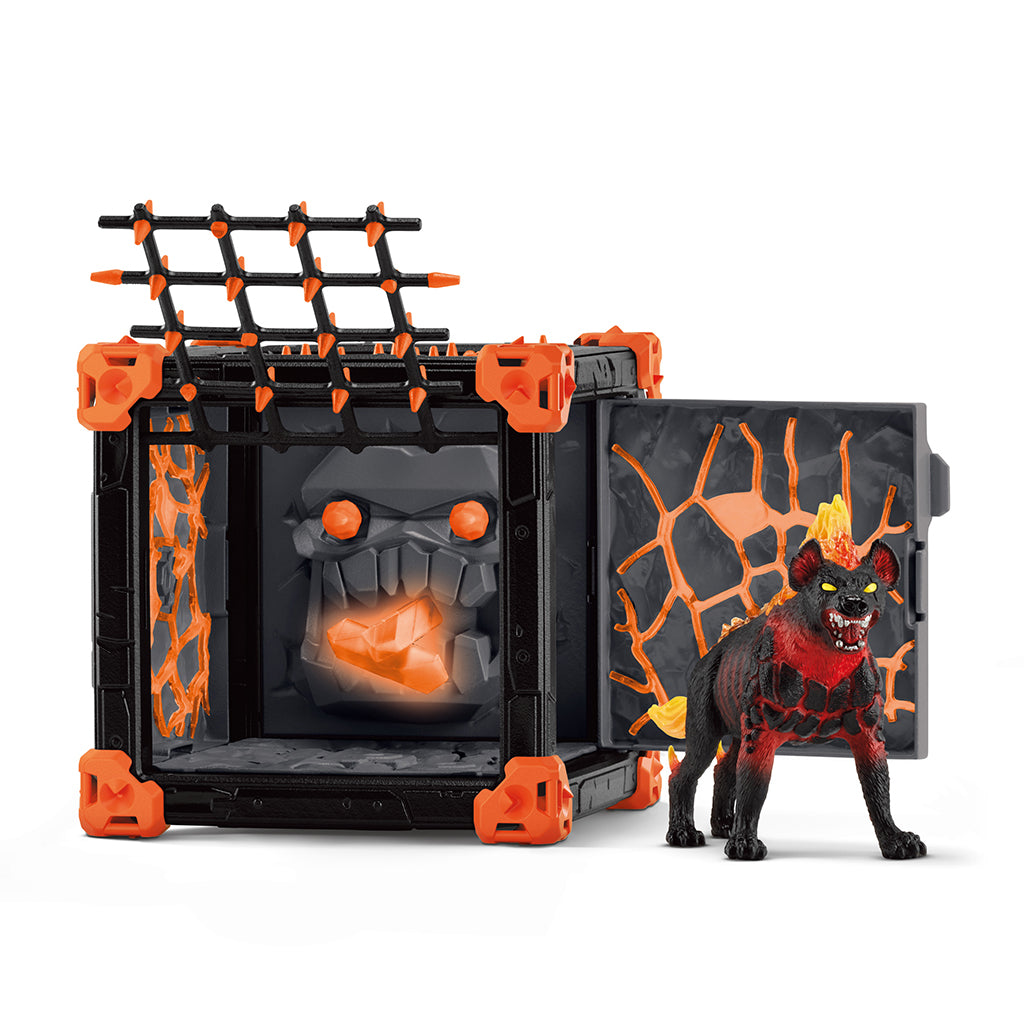 Schleich Eldrador BattleCave Lava Hyena