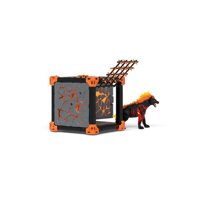 Schleich Eldrador Battle Cave Lava Hyena