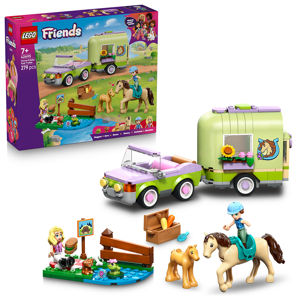 LEGO® Friends Heste- og føltrailer