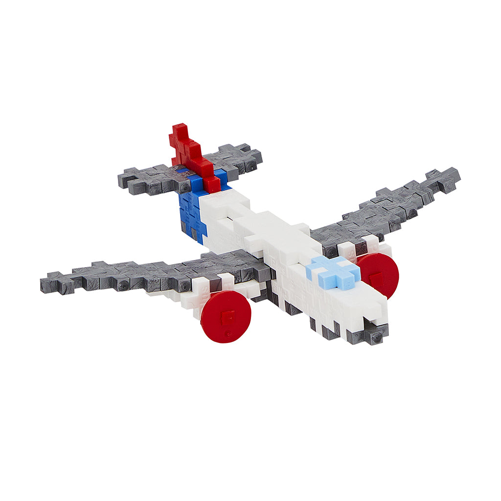 Plus-Plus Airplane, 100 Pieces in a Tube