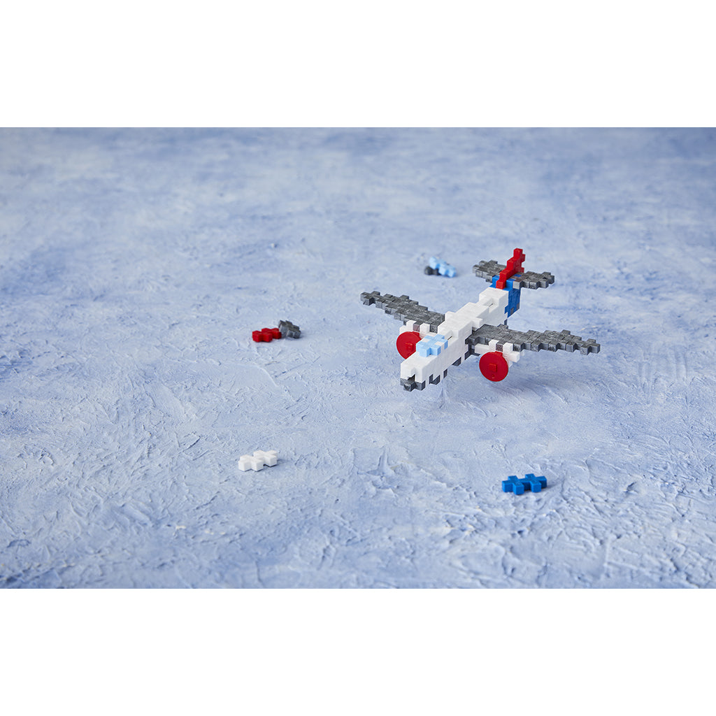 Plus-Plus Airplane, 100 Pieces in a Tube