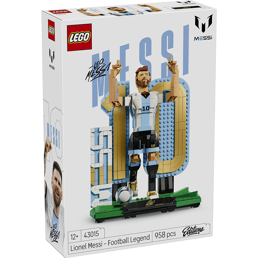 LEGO® Editions Lionel Messi – fodboldlegende