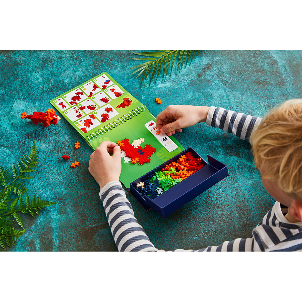Plus-Plus Activity Set, Dinosaurs - 125 pcs
