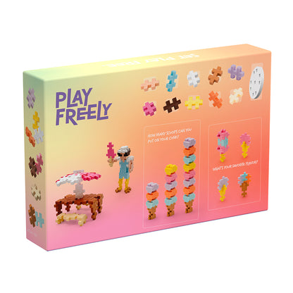 Plus-Plus Ice Cream Shop, 285 Pieces