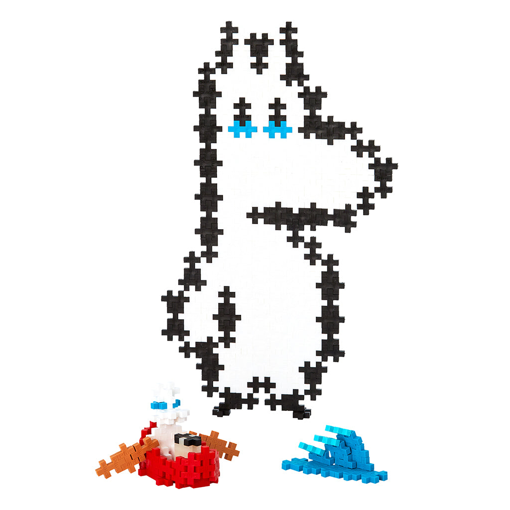Plus-Plus Moomin Puzzle by Number, 270 Pieces in a Tube