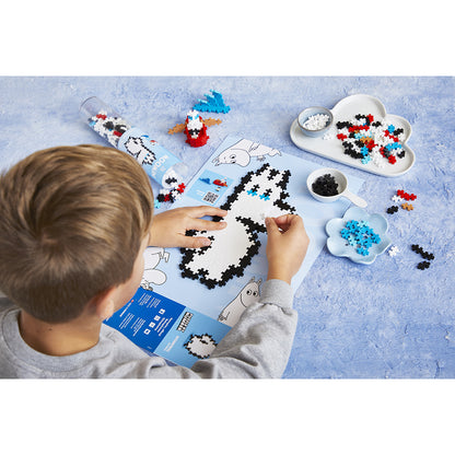 Plus-Plus Moomin Puzzle by Number, 270 Pieces in a Tube