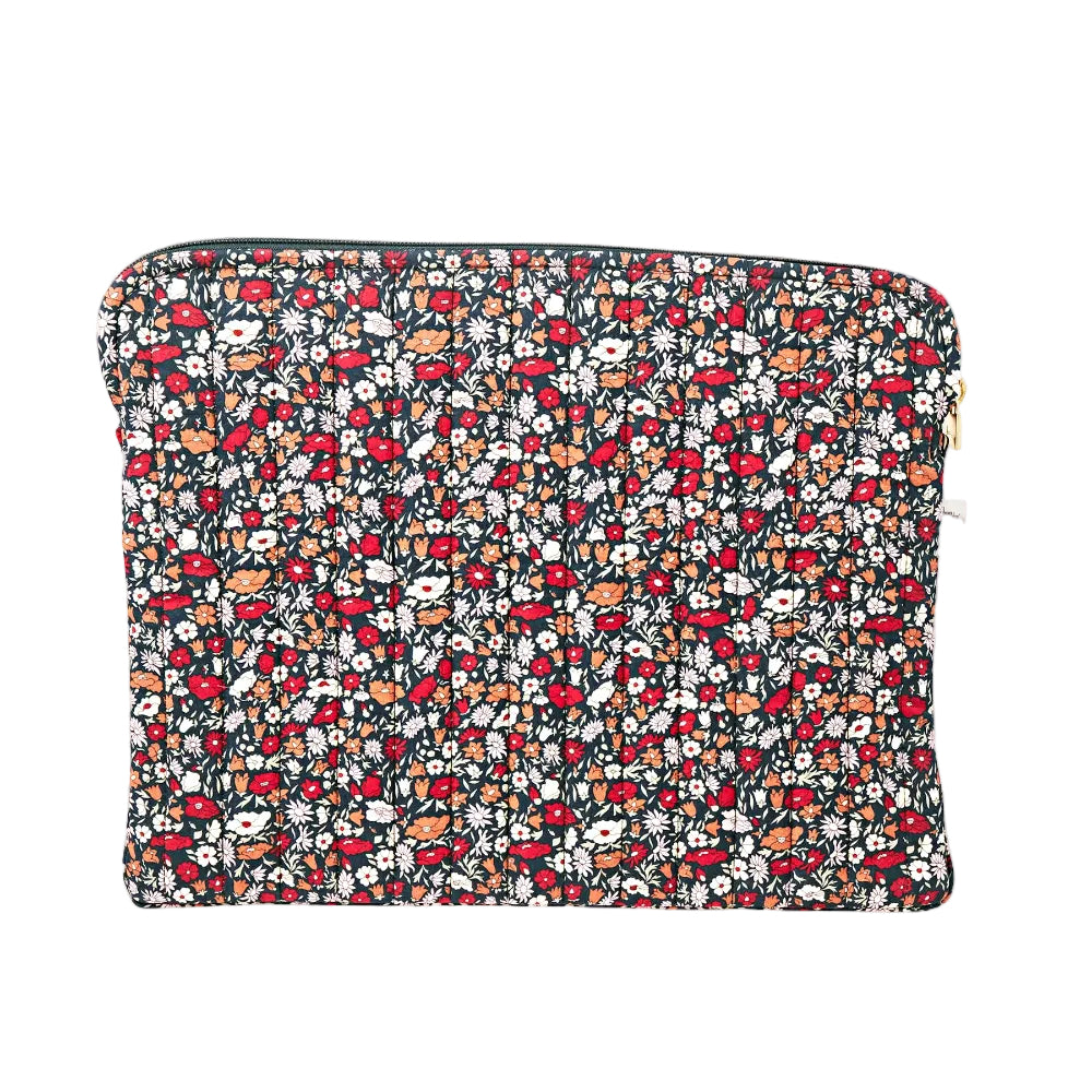 Bon Dep Liberty Mac cover, Petal &amp; Daisy - 35 x 28 cm