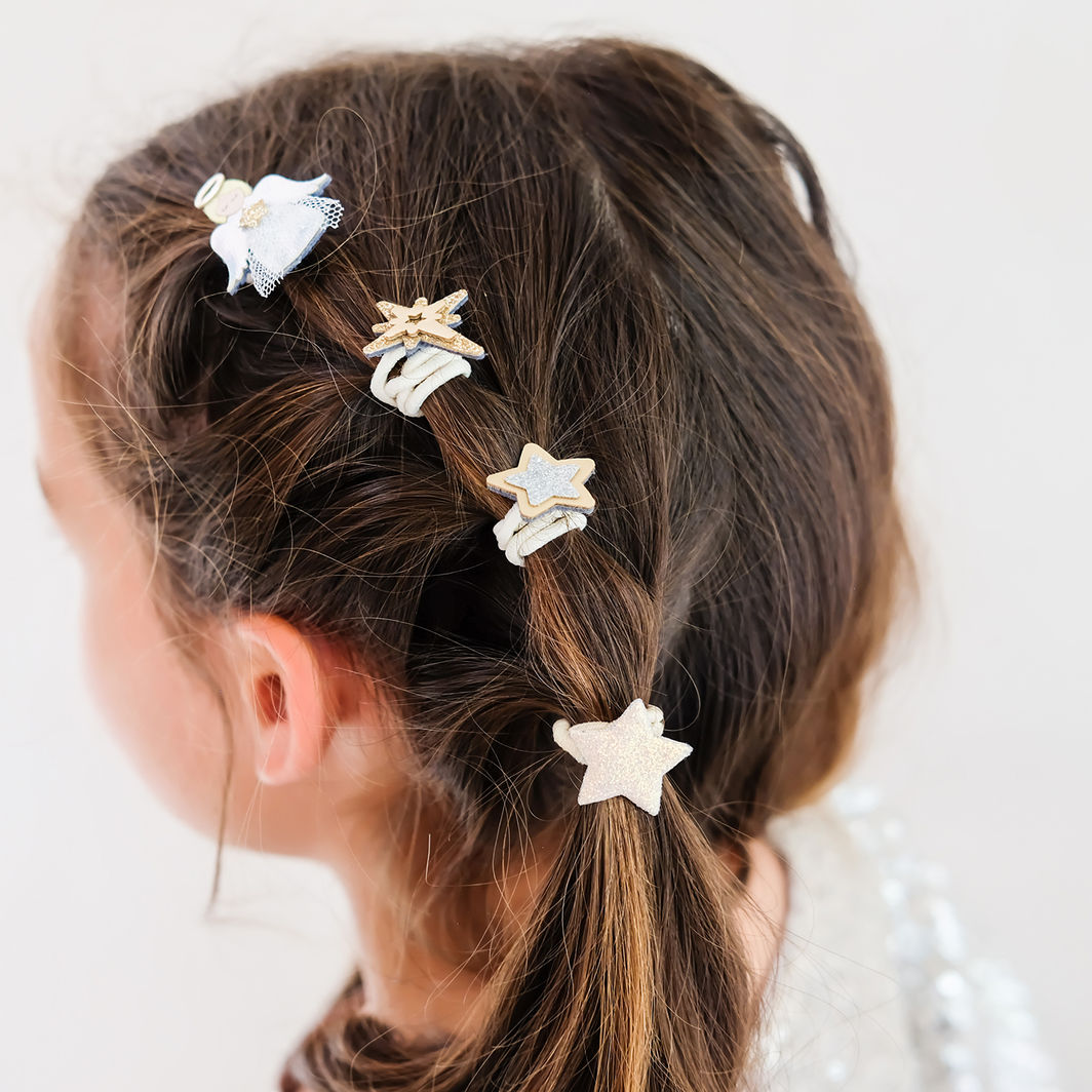 Mimi &amp; Lula 8 Hair Ties – Sparkle Angel