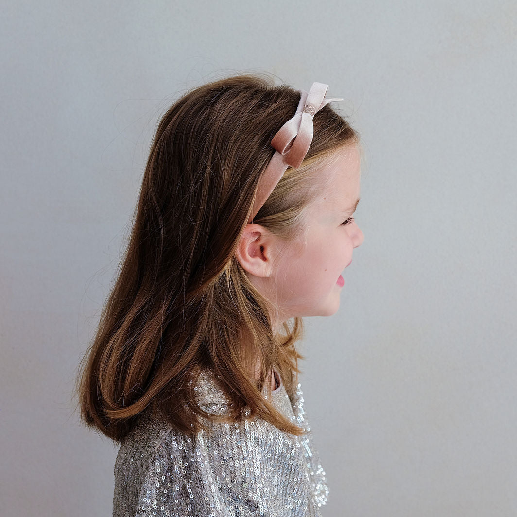 Mimi &amp; Lula Headband - Pink Violet Bow