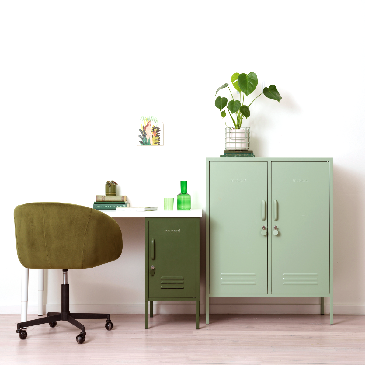Mustard Made The Midi Cabinet, Sage
