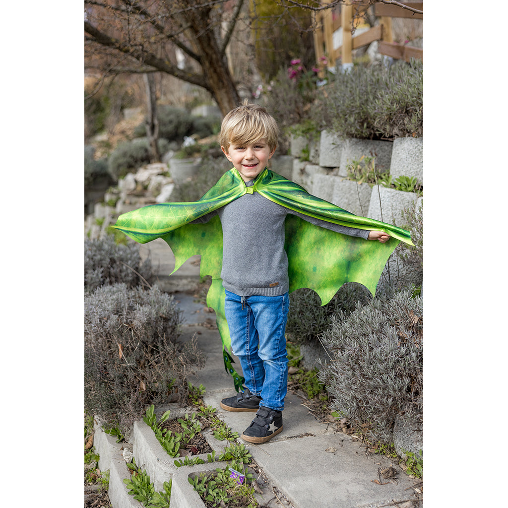 Great Pretenders Mask and Dragon Cape with Soft Wings - Size 4-6 Years