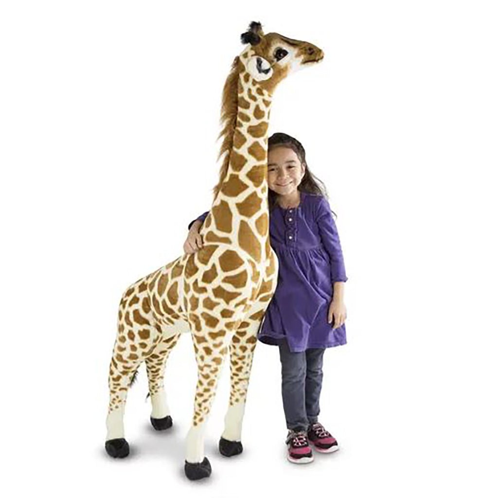 Melissa &amp; Doug Plush Toy, Giraffe - 140 cm