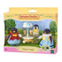 Sylvanian Families pingvinfamilie og lille isvogn legetøj i æske