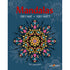 Mandalas malebog 1001 nat, detaljeret mønster, farverig forside