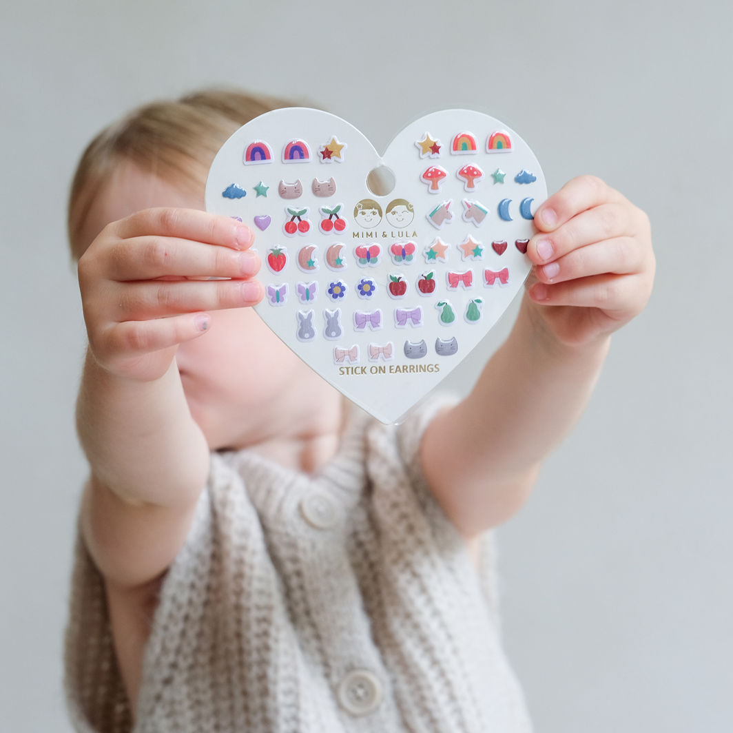 Mimi &amp; Lula Self-Adhesive Ear Stickers 25 Pairs - Mixed Earrings