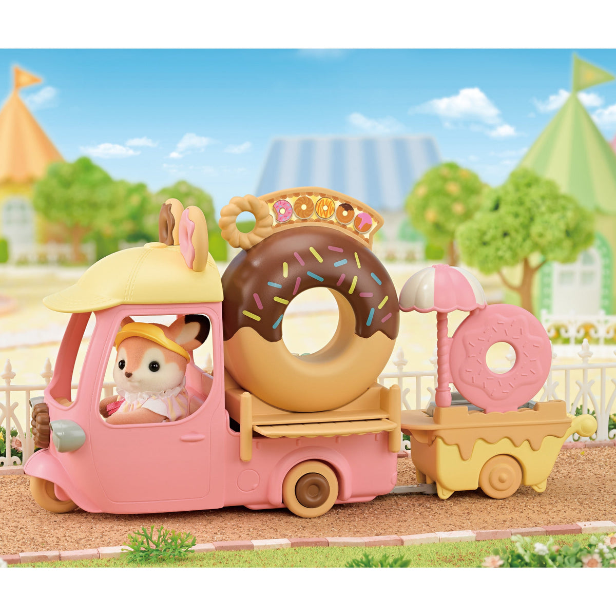 Sylvanian Families donut bil