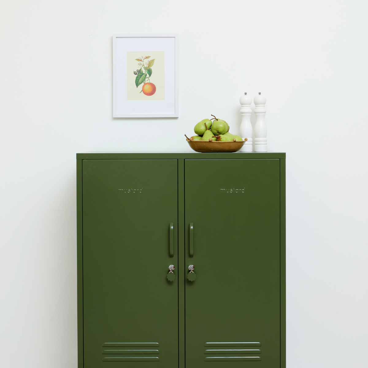 Mustard Made The Midi Cabinet, Olive