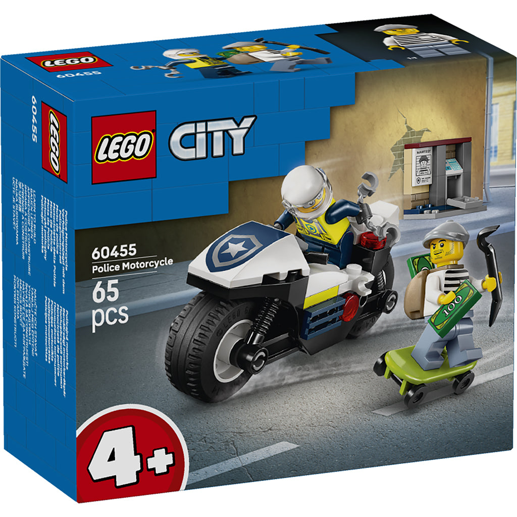 LEGO® City Police, Politimotorcykel på forbryderjagt