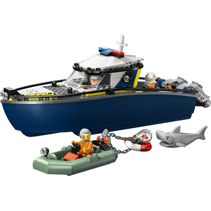 LEGO® City Police, Politibåd på forbryderjagt
