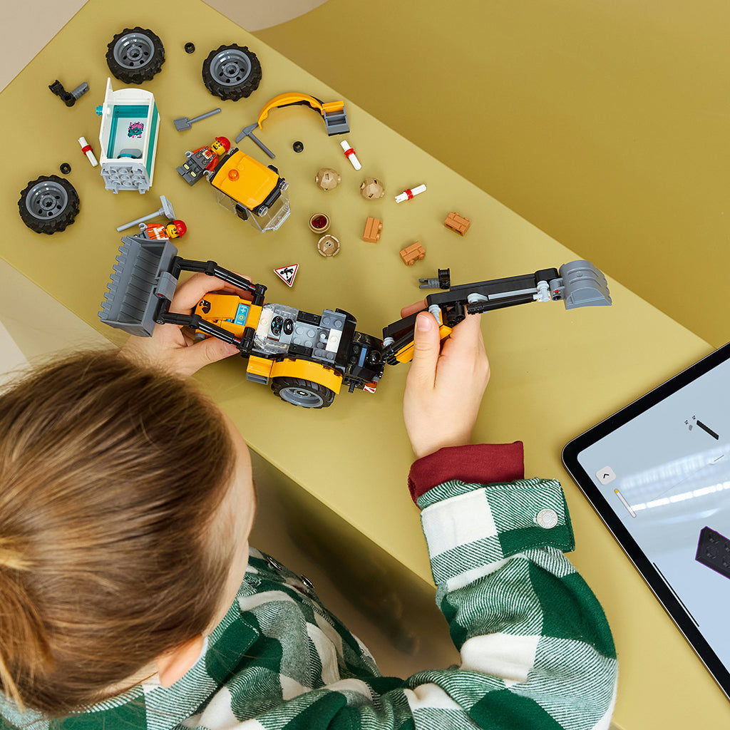 LEGO® City Yellow Backhoe Loader