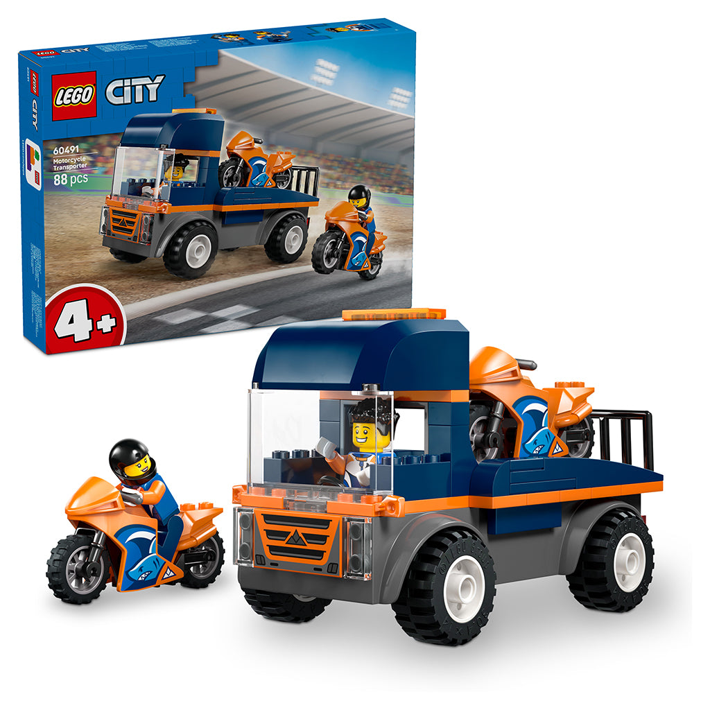 LEGO® City Motorcykel-transporter