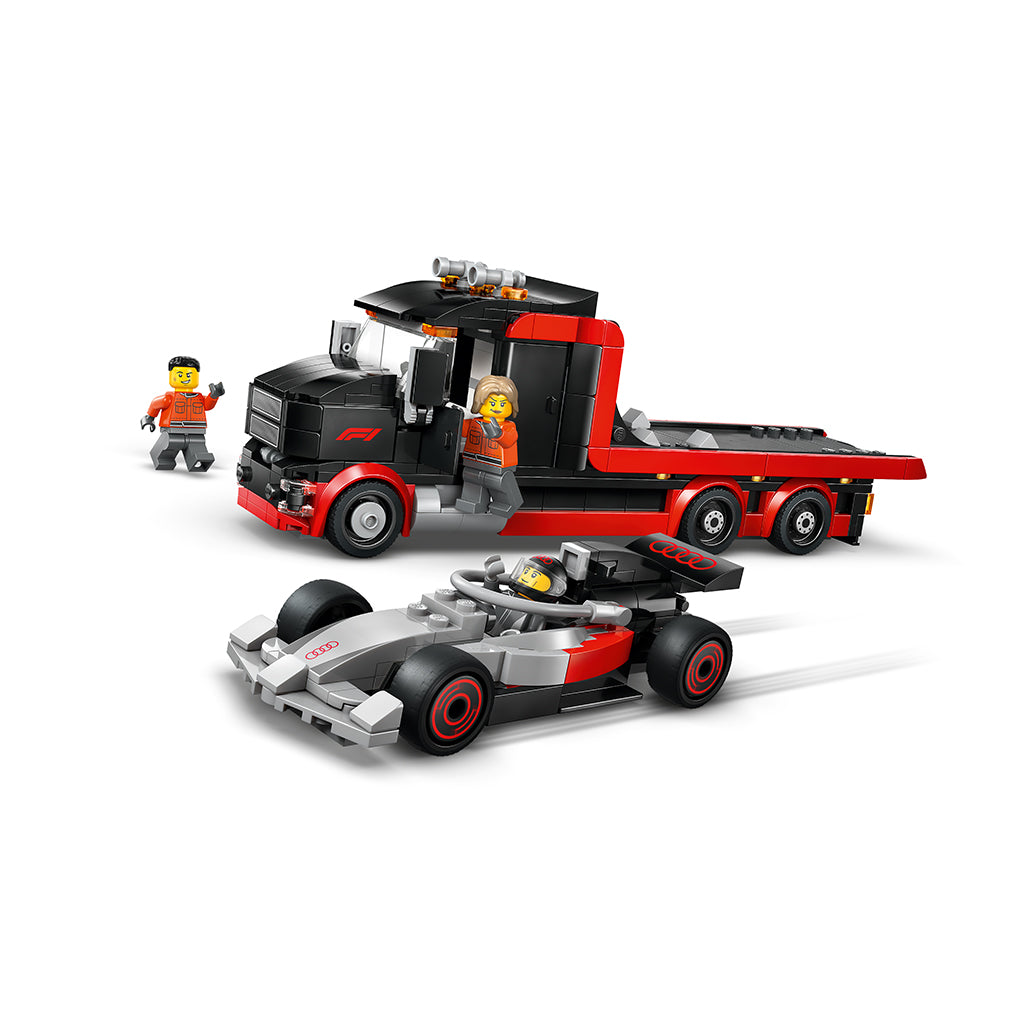 LEGO® City F1® Exhibition Truck with Audi F1® Race Car