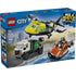 LEGO City Remix fly, servicevogn og luftpudebåd, æskevisning, byggesæt 60505